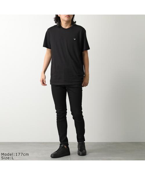 エンポリオ アルマーニ EMPORIO ARMANI EMPORIO ARMANI Tシャツ EM000574 AF12331 （UC001/BLACK/ブラック） UC001/BLACK/ブラック