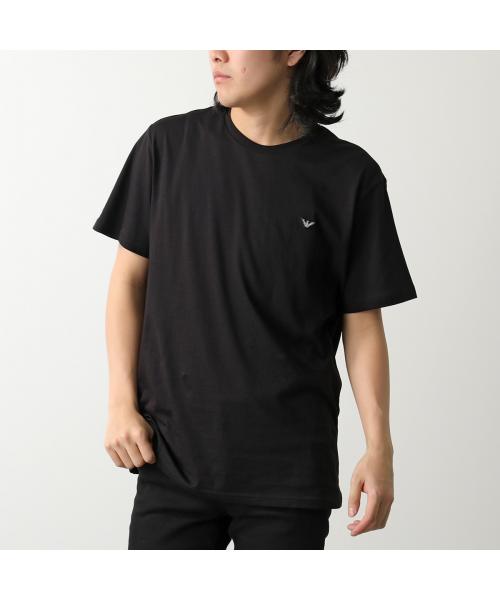 エンポリオ アルマーニ EMPORIO ARMANI EMPORIO ARMANI Tシャツ EM000574 AF12331 （UC001/BLACK/ブラック） UC001/BLACK/ブラック