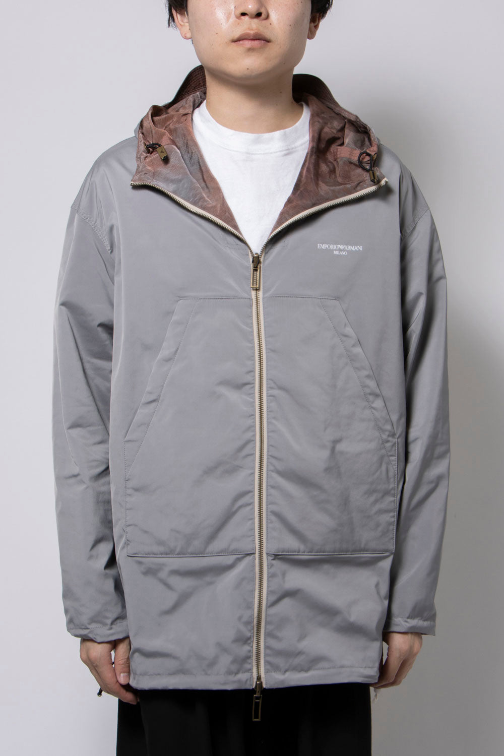 エンポリオ アルマーニ EMPORIO ARMANI Nylon Windbreaker （Pattern） パターン