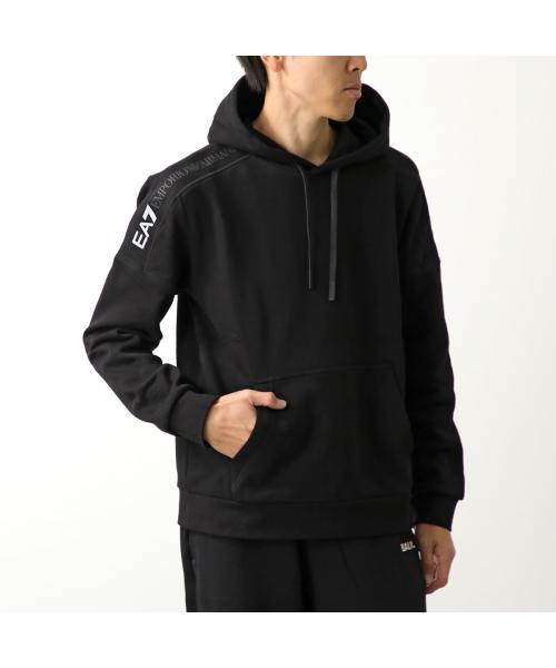エンポリオ アルマーニ EMPORIO ARMANI EA7 EMPORIO ARMANI パーカー 6DPM18 PJVTZ プルオーバー （1200/BLACK） 1200/BLACK