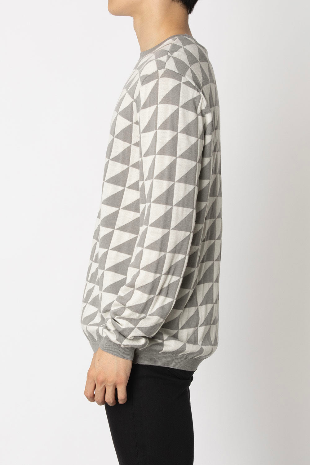 エンポリオ アルマーニ EMPORIO ARMANI EMPORIO ARMANI クルーネックセーター マルタミボンド（グレー） グレー