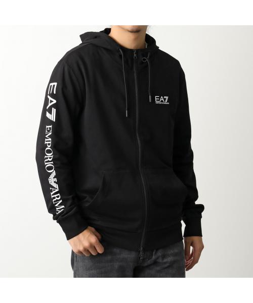 エンポリオ アルマーニ EMPORIO ARMANI EA7 EMPORIO ARMANI パーカー 7M000568 AF13512 （MC001/BLACK-WHITE） MC001/BLACK-WHITE