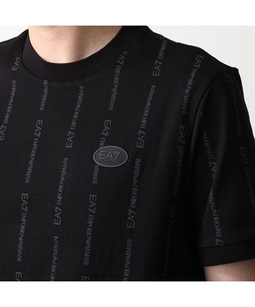 エンポリオ アルマーニ EMPORIO ARMANI EA7 EMPORIO ARMANI Tシャツ 7M001391 AF12874 （UC001/BLACK-SMOKED-PEARLF） UC001/BLACK-SMOKED-PEARLF