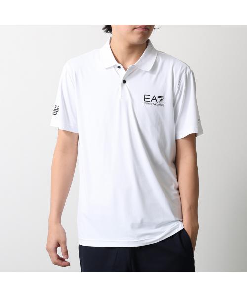 エンポリオ アルマーニ EMPORIO ARMANI EA7 EMPORIO ARMANI ポロシャツ 8NPF23 PJEMZ （1100/WHITE/ホワイト） 1100/WHITE/ホワイト