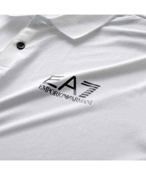 エンポリオ アルマーニ EMPORIO ARMANI EA7 EMPORIO ARMANI ポロシャツ 8NPF23 PJEMZ （1100/WHITE/ホワイト） 1100/WHITE/ホワイト