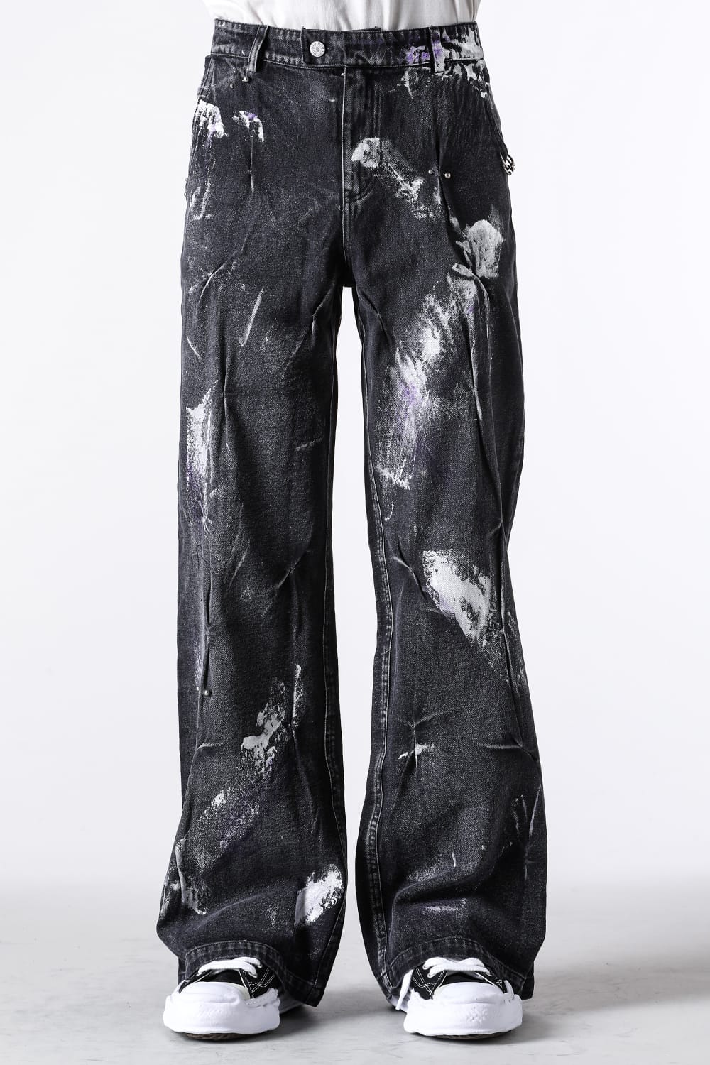 エモーショナル ワールド EMOTIONAL WORLD Pierced Jeans （BLACK） BLACK