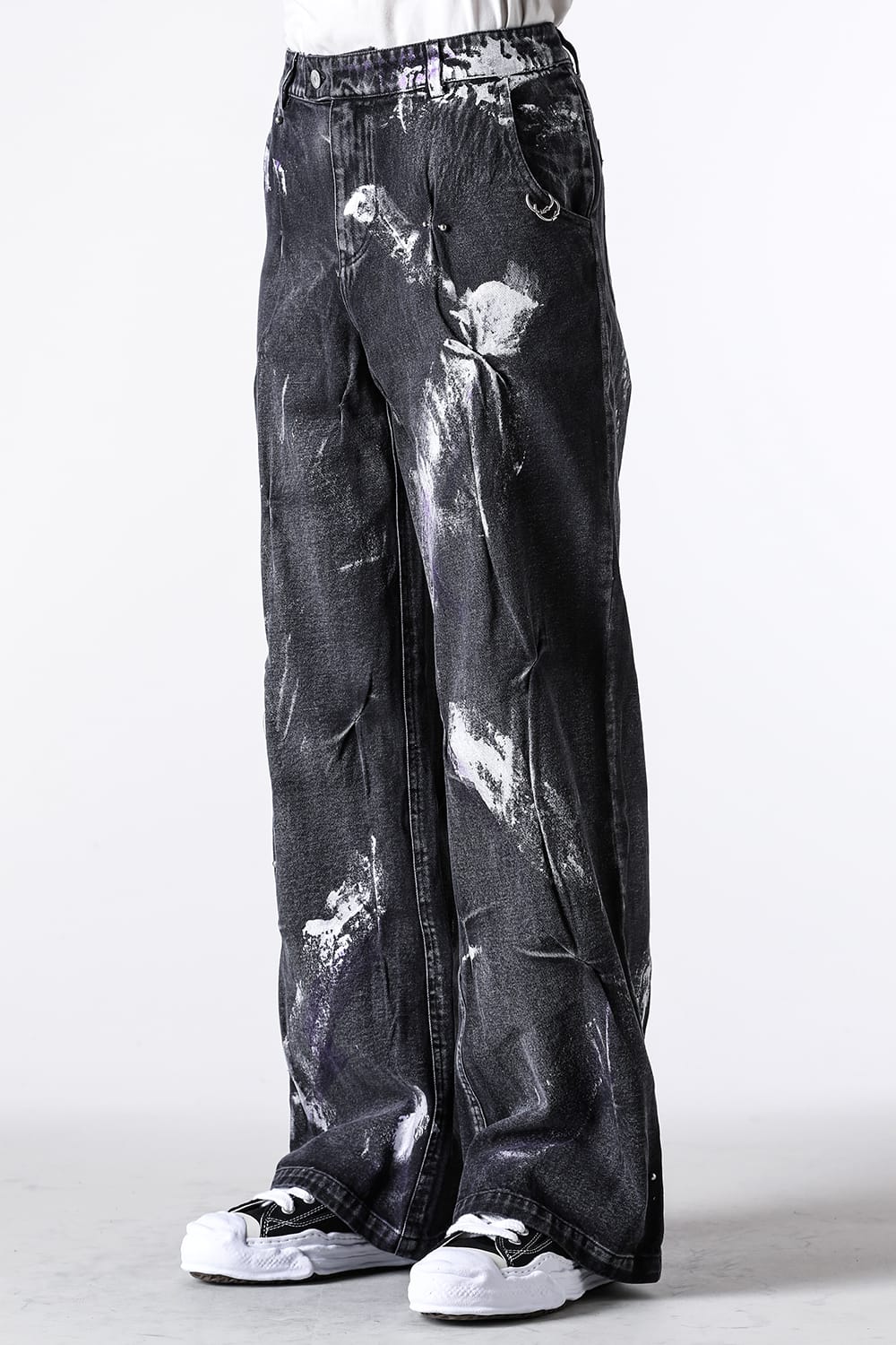 エモーショナル ワールド EMOTIONAL WORLD Pierced Jeans （BLACK） BLACK