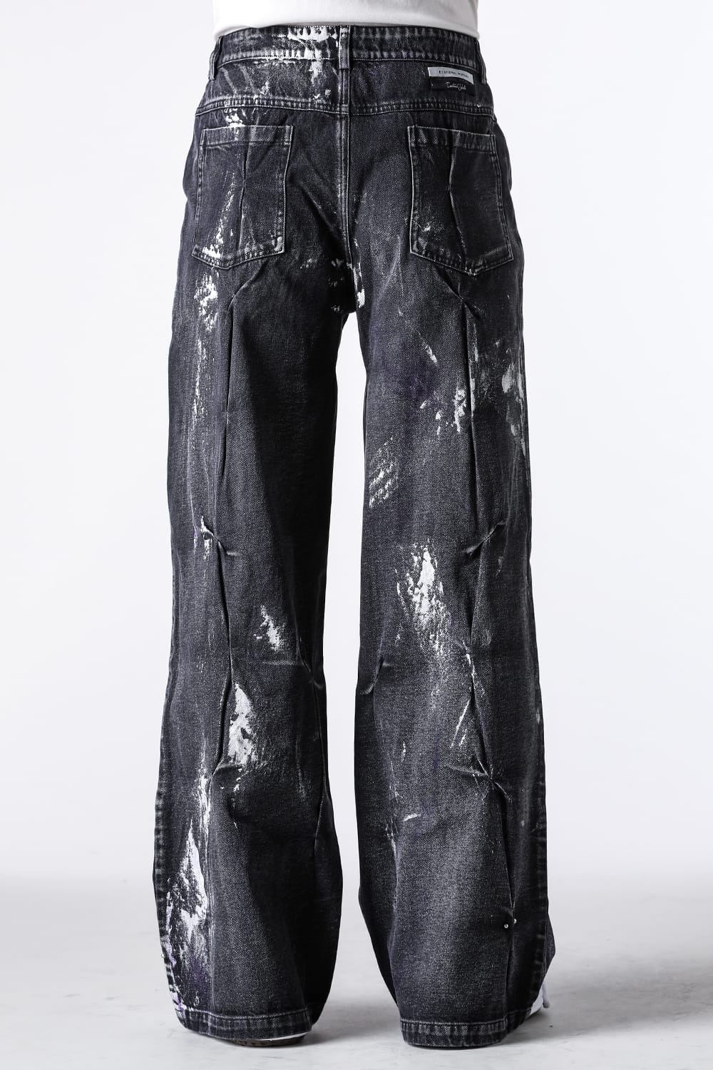 エモーショナル ワールド EMOTIONAL WORLD Pierced Jeans （BLACK） BLACK