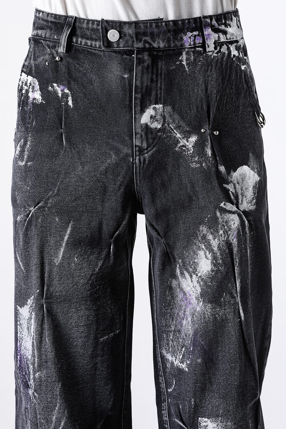 エモーショナル ワールド EMOTIONAL WORLD Pierced Jeans （BLACK） BLACK