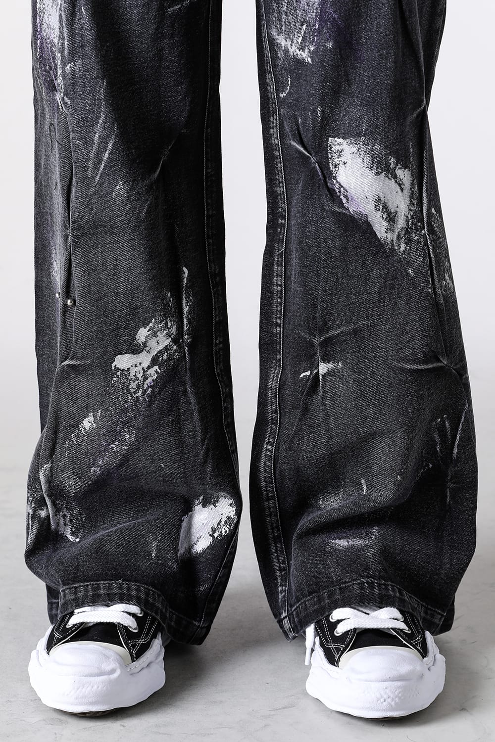 エモーショナル ワールド EMOTIONAL WORLD Pierced Jeans （BLACK） BLACK