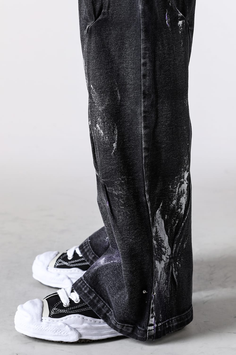 エモーショナル ワールド EMOTIONAL WORLD Pierced Jeans （BLACK） BLACK