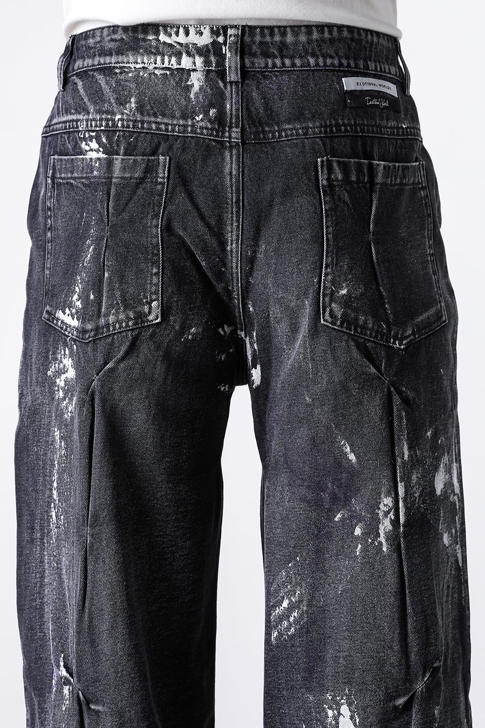 エモーショナル ワールド EMOTIONAL WORLD Pierced Jeans （BLACK） BLACK