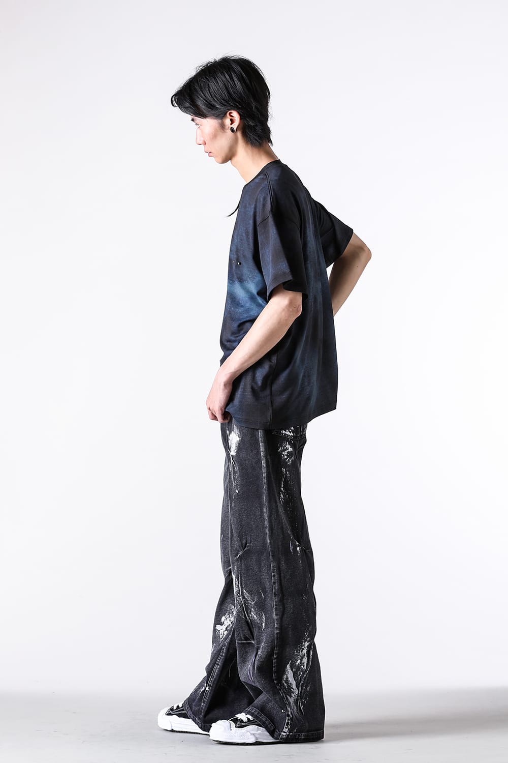 エモーショナル ワールド EMOTIONAL WORLD Pierced Jeans （BLACK） BLACK