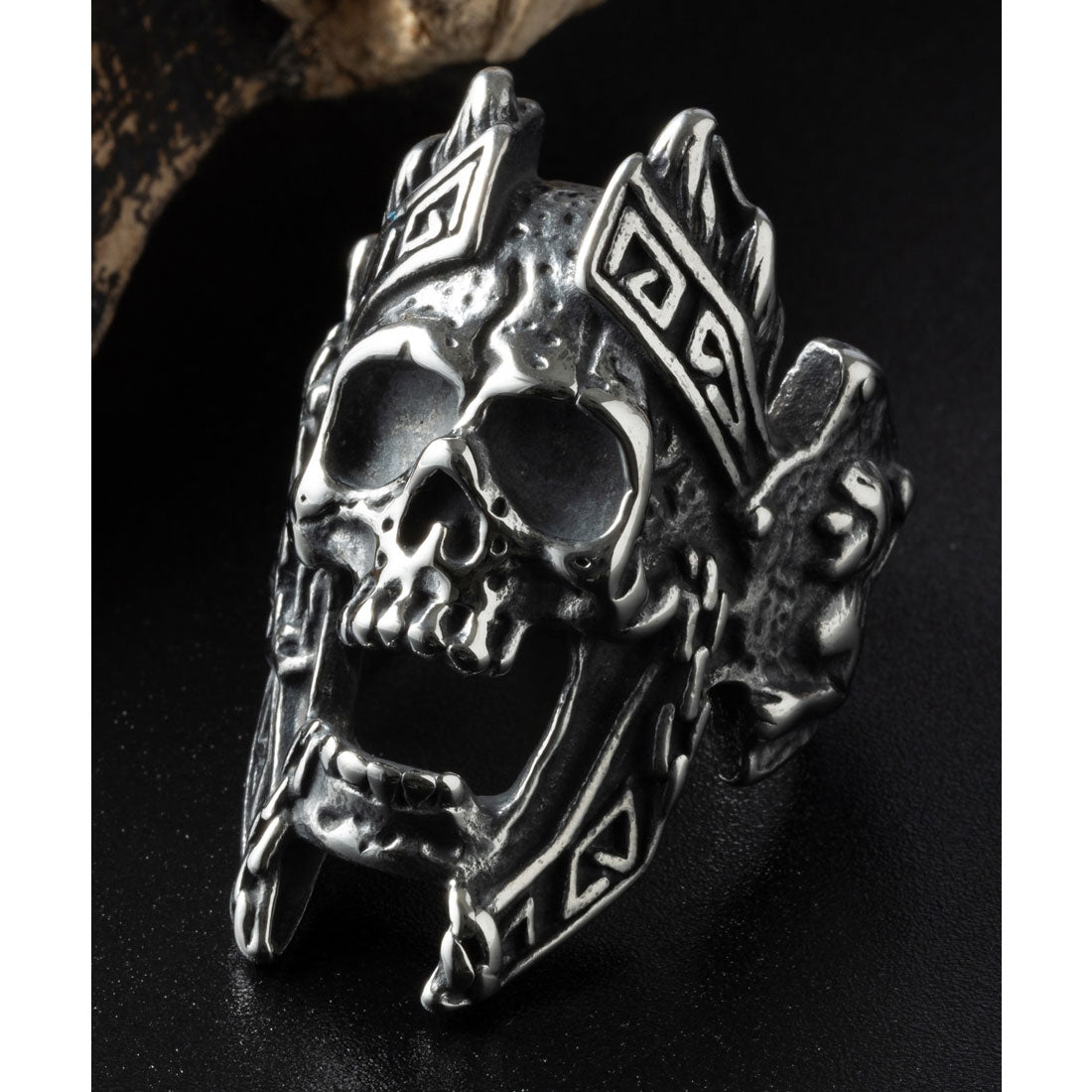 Emonique Men's Volume Hard Fashion Ring