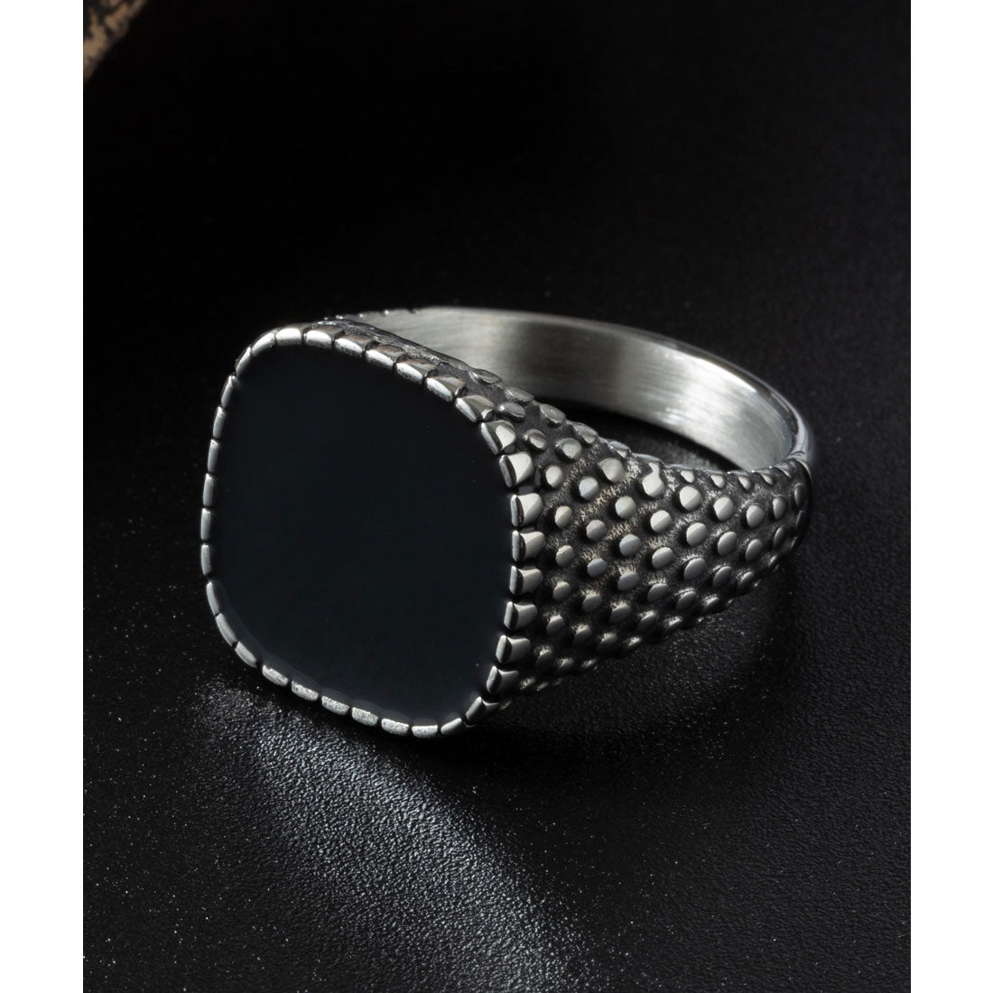 Emonique men's hard volume stainless steel fashion ring