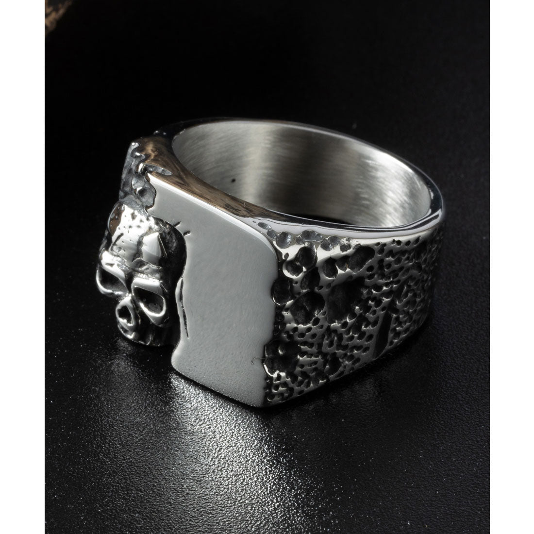 Emonique men's hard volume stainless steel fashion ring