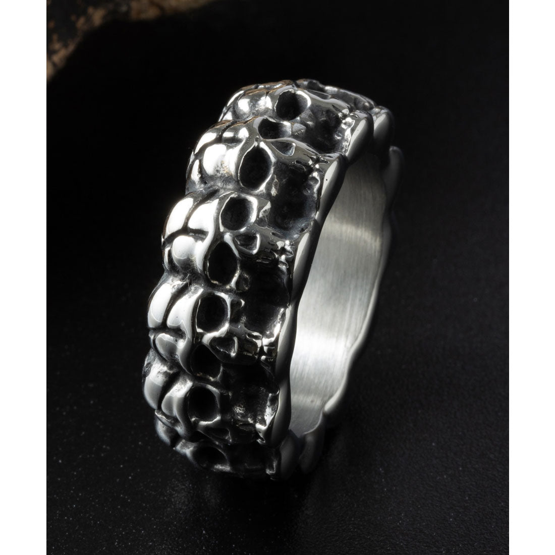 Emonique men's hard volume stainless steel fashion ring