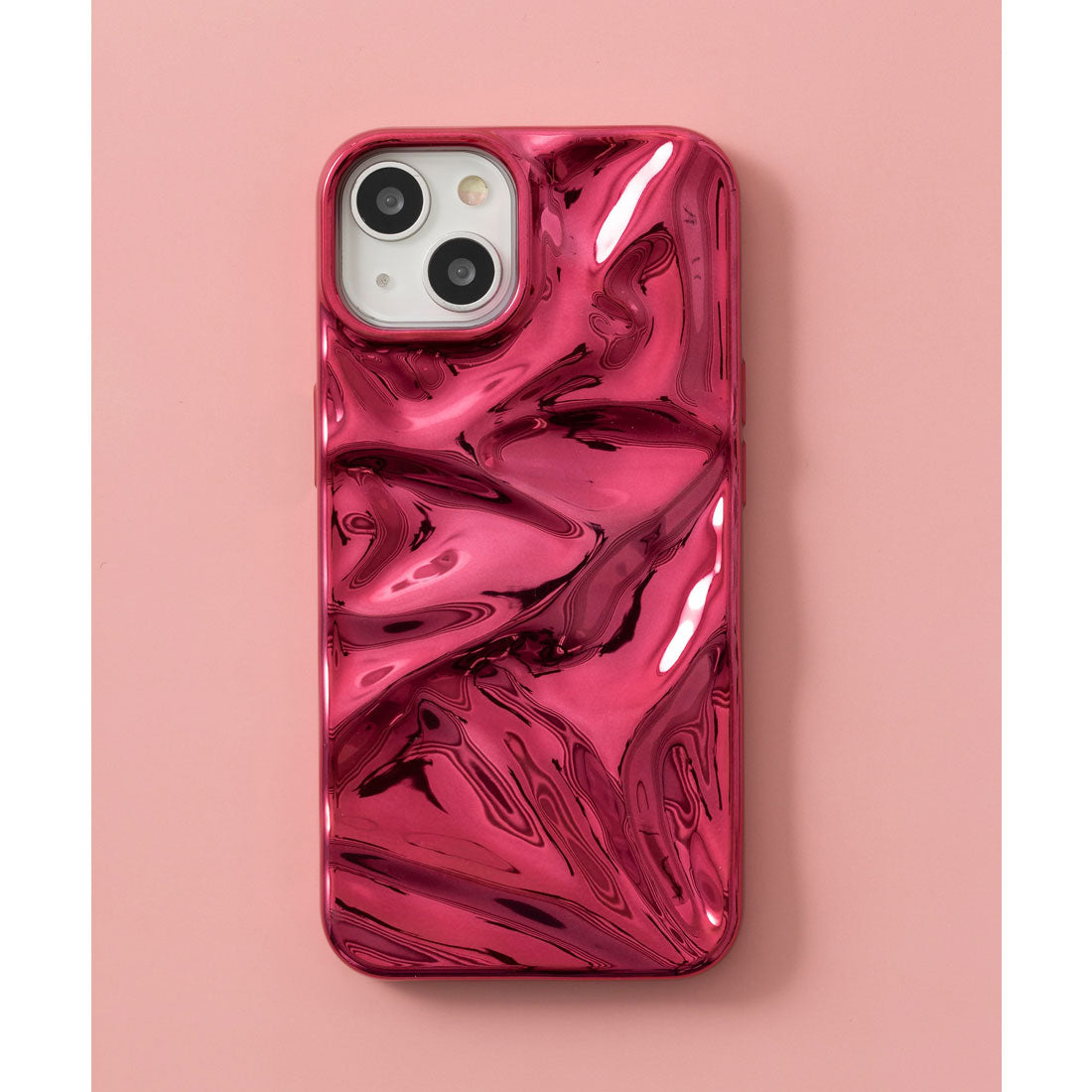 エモニーク emonique 立体ウェーブ シワ感 iPhoneケース カバー （その他6） その他6