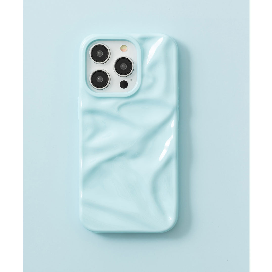 エモニーク emonique 立体ウェーブ シワ感 iPhoneケース カバー （その他20） その他20