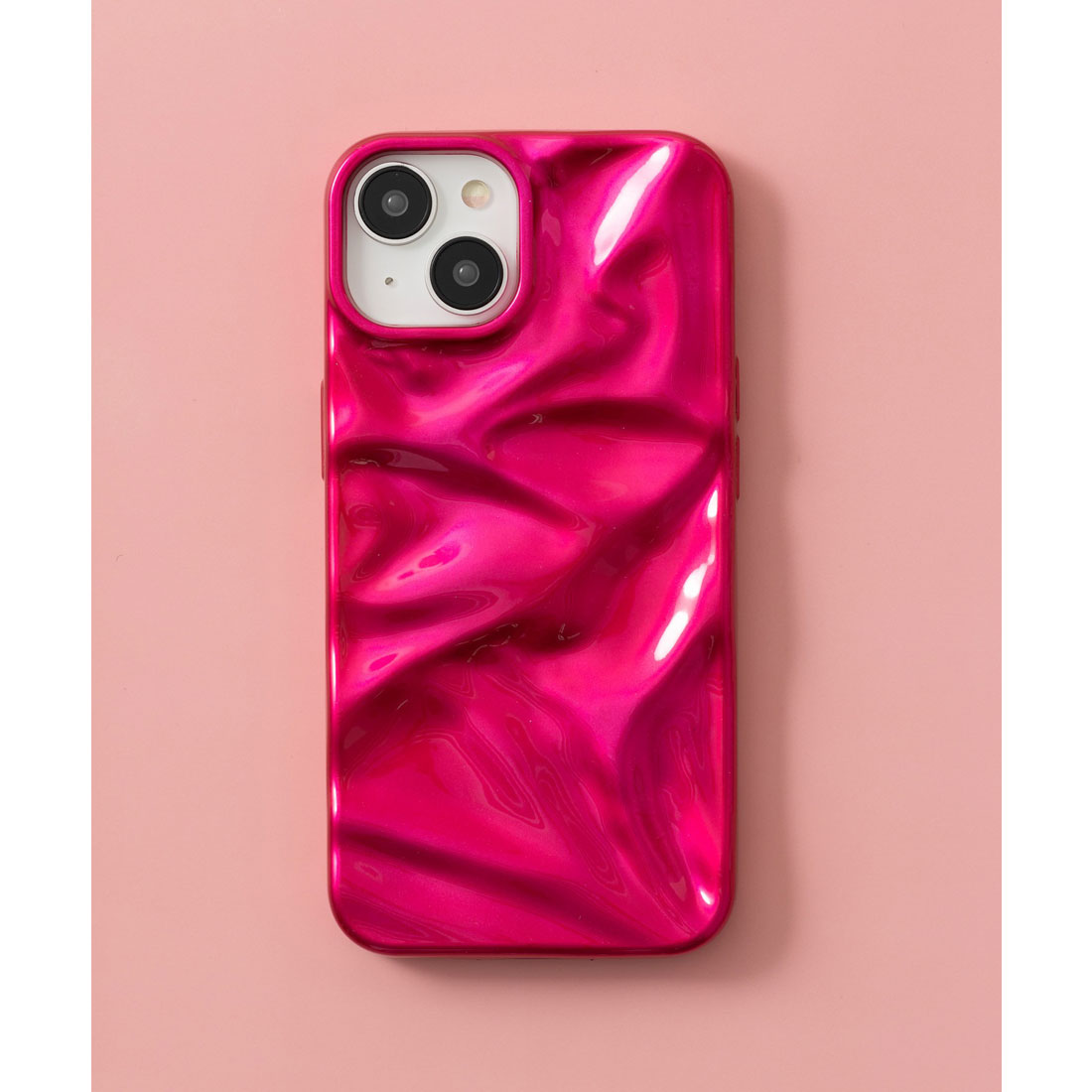 エモニーク emonique 立体ウェーブ シワ感 iPhoneケース カバー （その他24） その他24