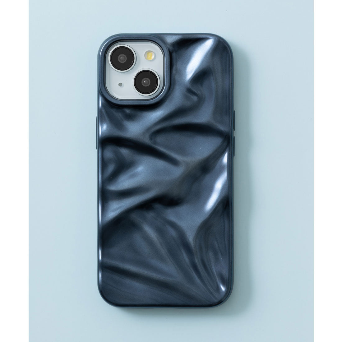 エモニーク emonique 立体ウェーブ シワ感 iPhoneケース カバー （その他10） その他10