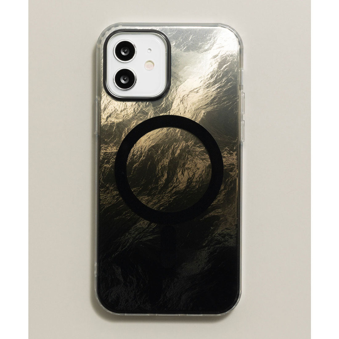 エモニーク emonique iPhoneケース カバー magsafe対応 （ブラック） ブラック