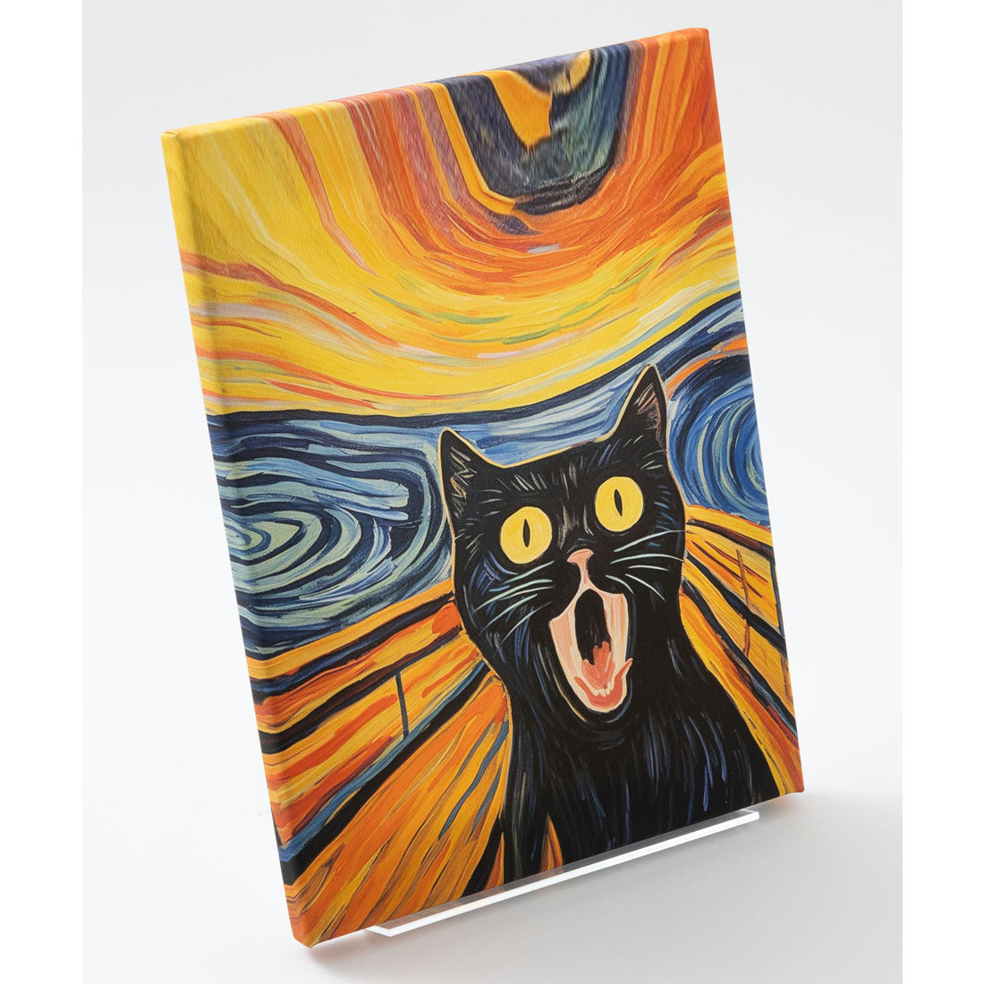 エモニーク emonique 猫 デザイン 世界の名画 壁掛け アートキャンバス （その他2） その他2