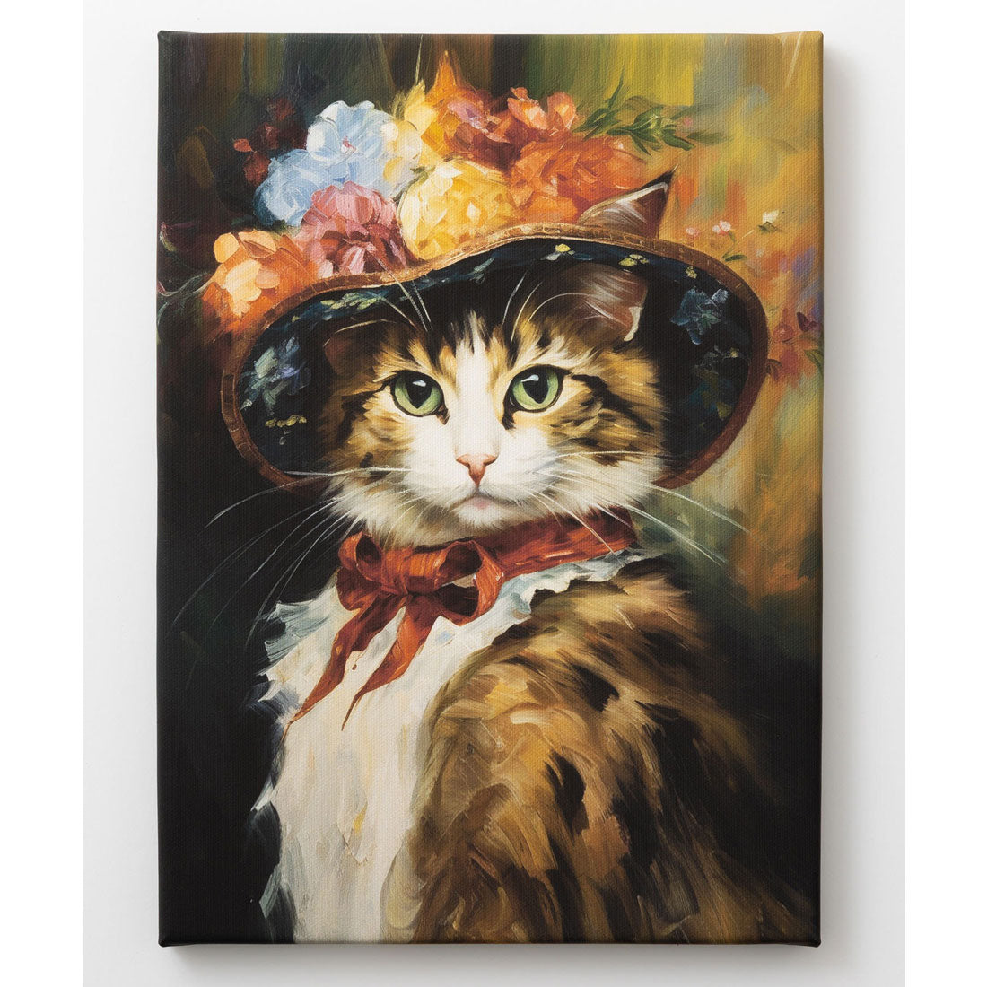 エモニーク emonique 猫 デザイン 世界の名画 壁掛け アートキャンバス （その他9） その他9