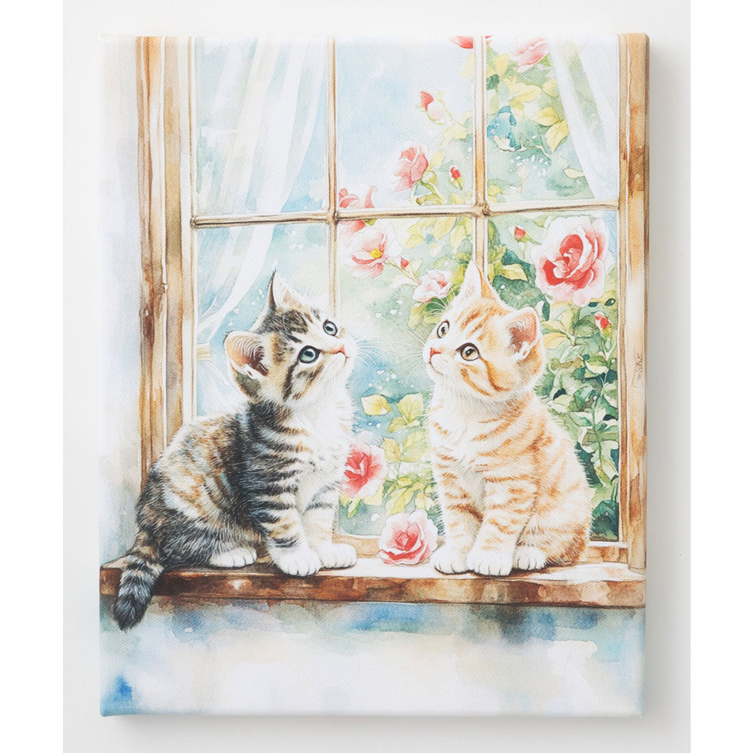 エモニーク emonique 猫 犬 デザイン 名画 壁掛け アートキャンバス （その他25） その他25