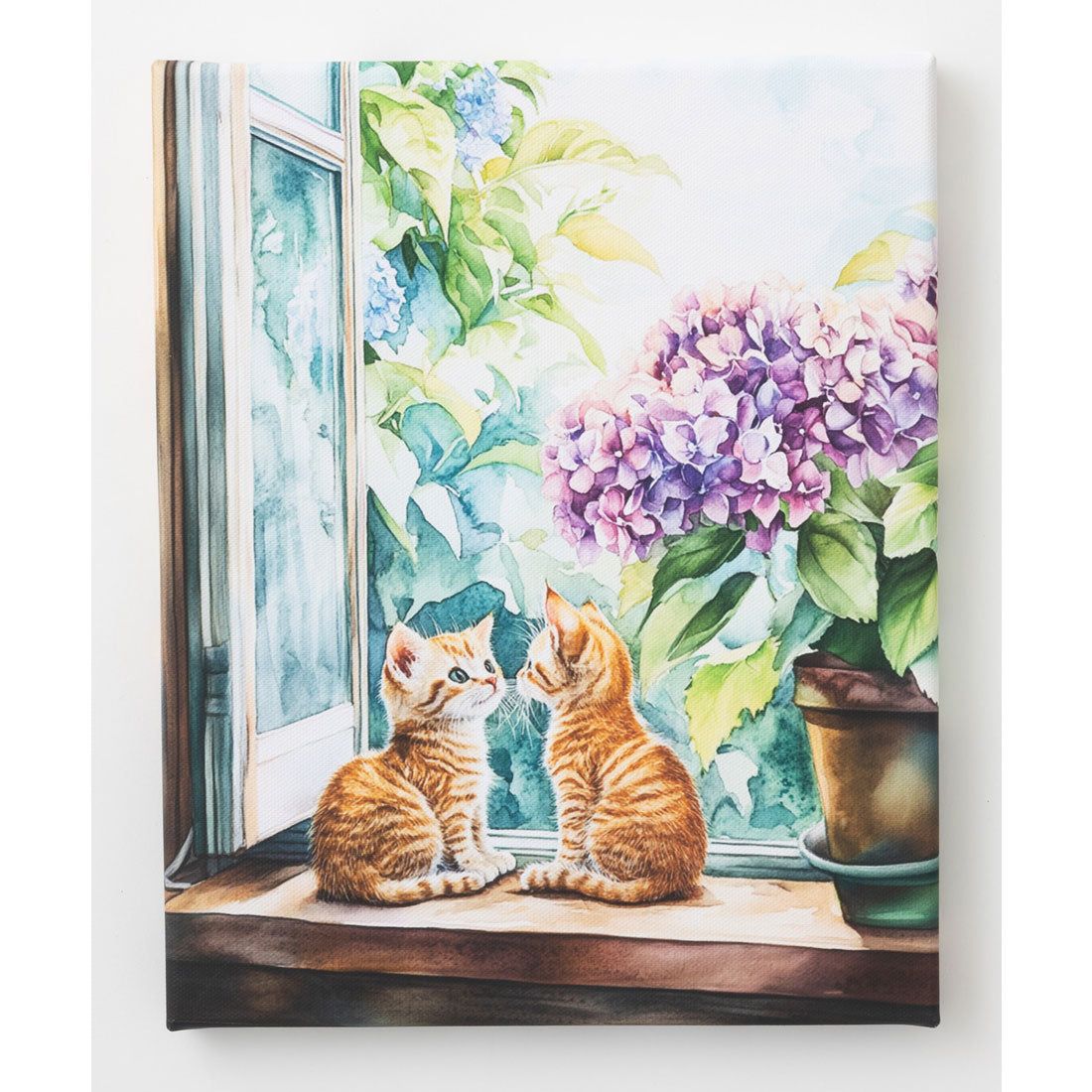 エモニーク emonique 猫 犬 デザイン 名画 壁掛け アートキャンバス （その他23） その他23