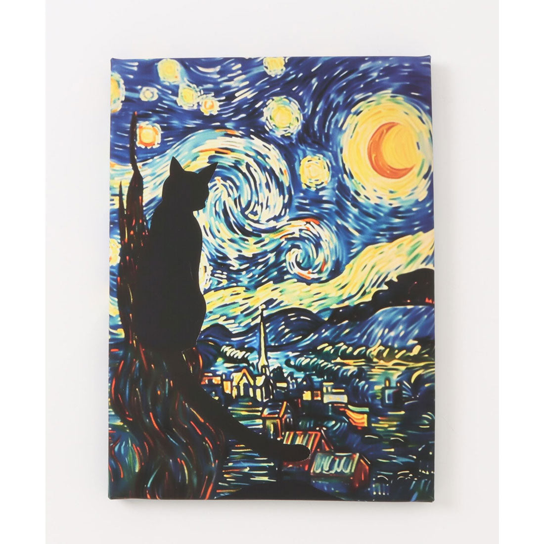 エモニーク emonique 猫 デザイン 世界の名画 壁掛け アートキャンバス （その他24） その他24