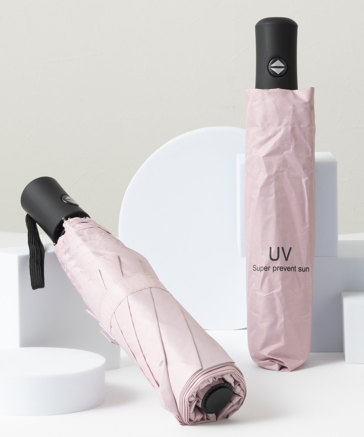 Emonique Folding Umbrella for Sun and Rain, Automatic Opening and Closing, Parasol, UPF40+