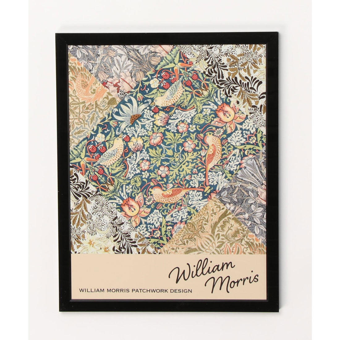 Emonique William Morris design giclee print with frame