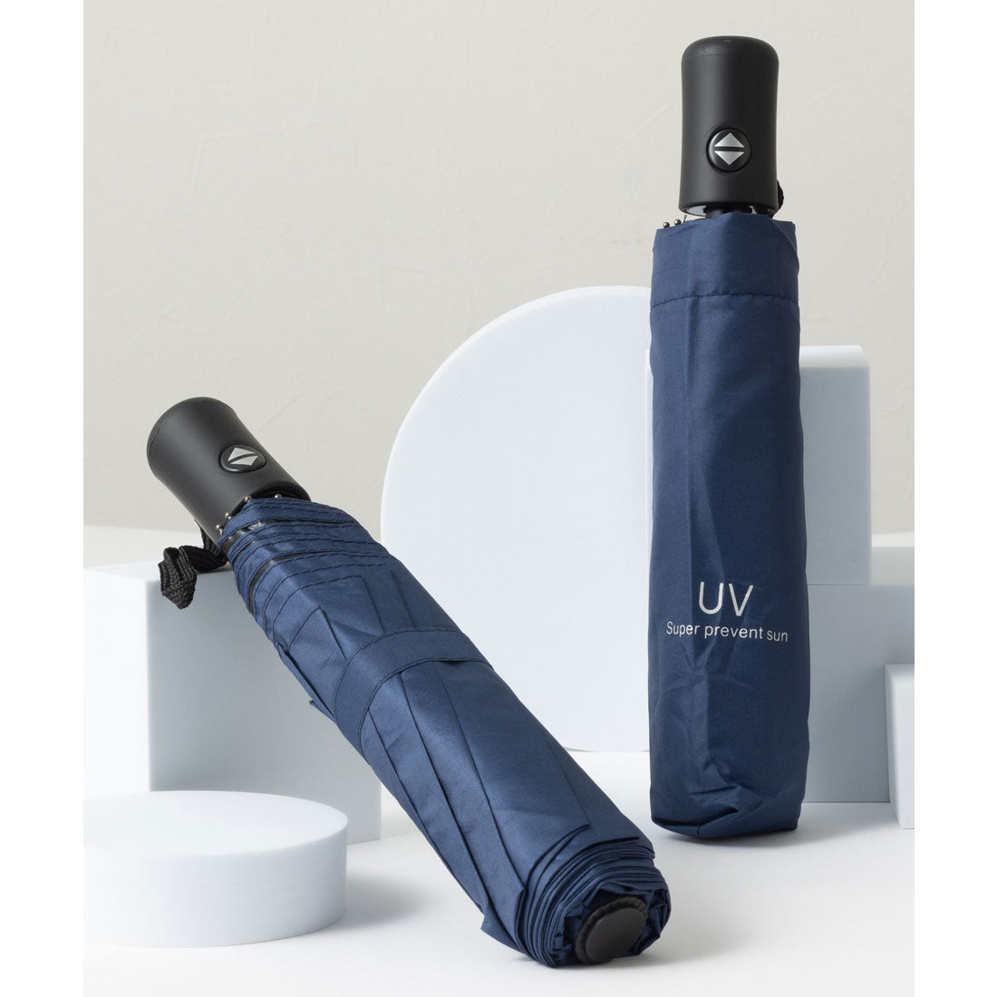 Emonique Folding Umbrella for Sun and Rain, Automatic Opening and Closing, Parasol, UPF40+