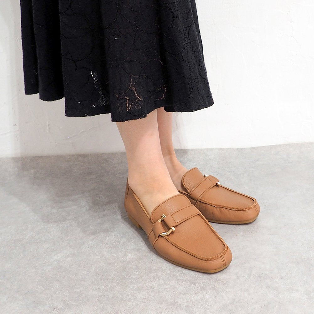 En Ashinaga Ojisan EN Waterproof | Buckle Moccasin Loafer