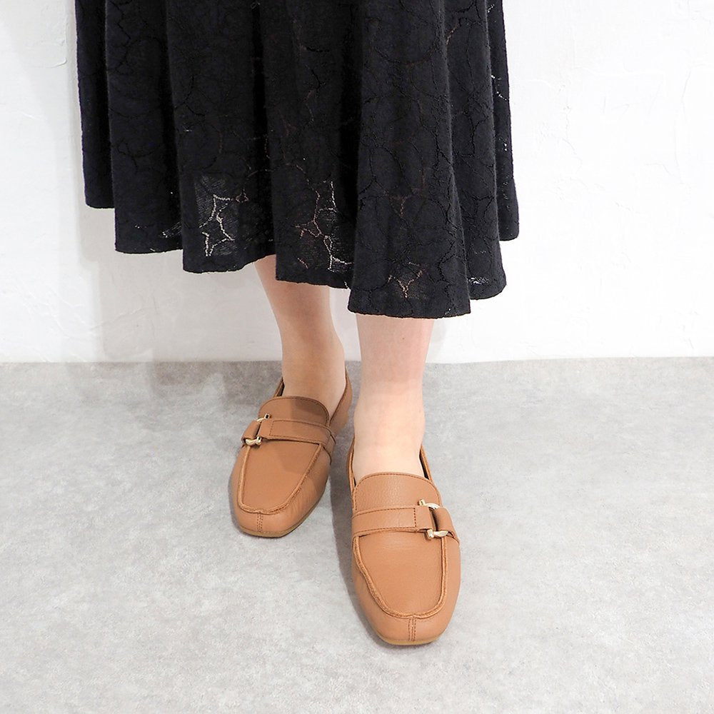 En Ashinaga Ojisan EN Waterproof | Buckle Moccasin Loafer