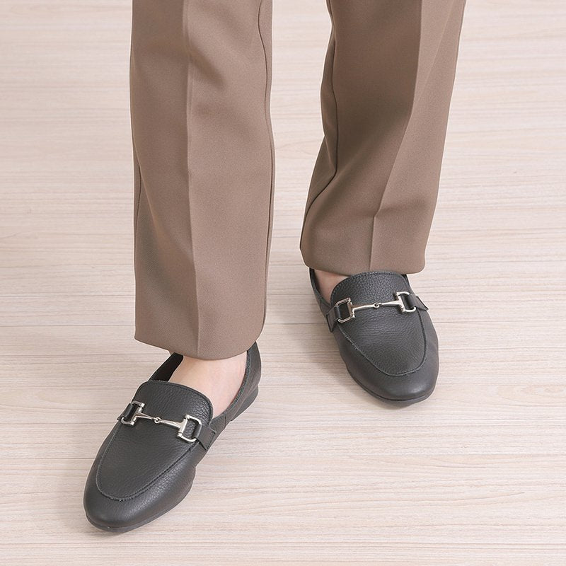 EN Ashinagaojisan EN Ashinagaojisan New standard, soft to wear, bit mocha loafers