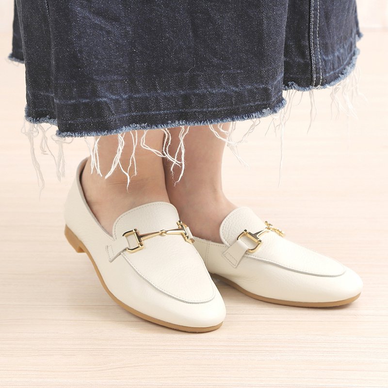 EN Ashinagaojisan EN Ashinagaojisan New standard, soft to wear, bit mocha loafers