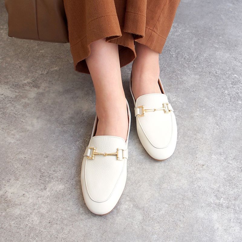 EN Ashinagaojisan EN Ashinagaojisan New standard, soft to wear, bit mocha loafers