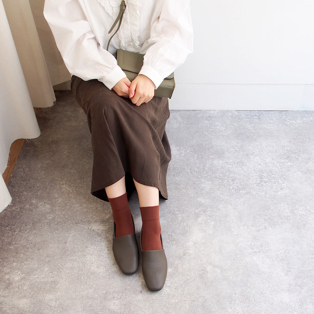 EN Ashinaga Ojisan EN Ashinaga Ojisan A new standard and very popular! [Waterproof] L-cut flat shoes