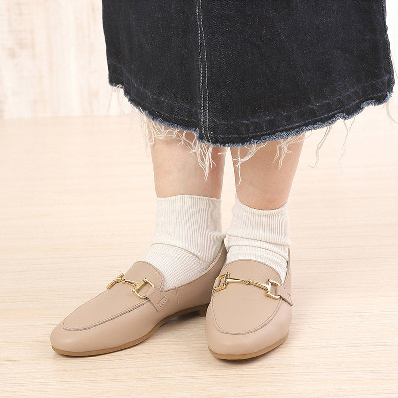 EN Ashinagaojisan EN Ashinagaojisan New standard, soft to wear, bit mocha loafers