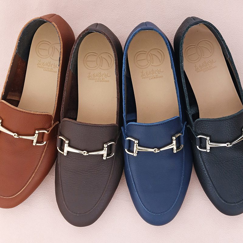 EN Ashinagaojisan EN Ashinagaojisan New standard, soft to wear, bit mocha loafers