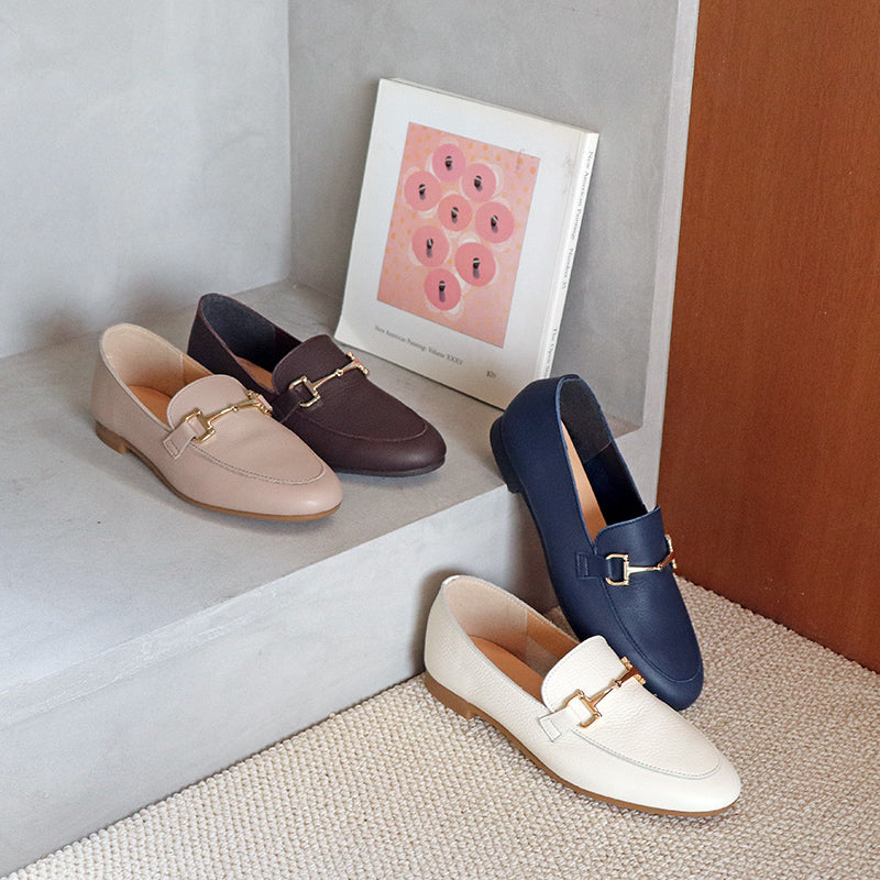 EN Ashinagaojisan EN Ashinagaojisan New standard, soft to wear, bit mocha loafers