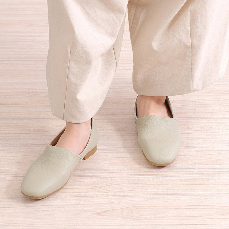 EN Ashinaga Ojisan EN Ashinaga Ojisan A new standard and very popular! [Waterproof] L-cut flat shoes