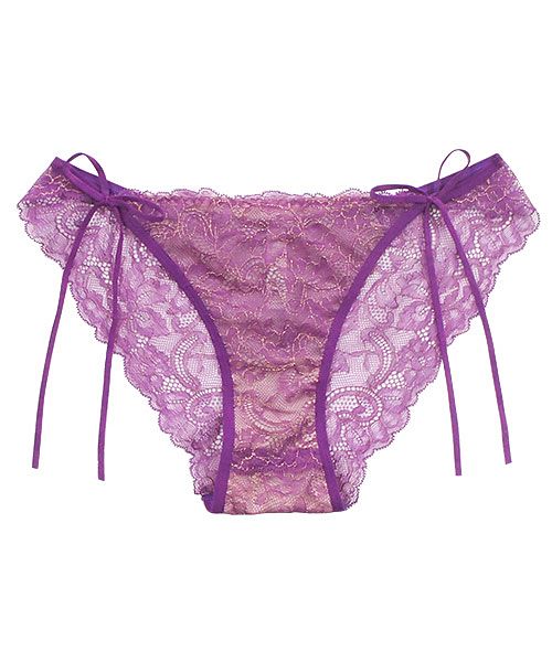 ANNEBRA Parrots Side Ribbon Shorts 【Non-returnable item】