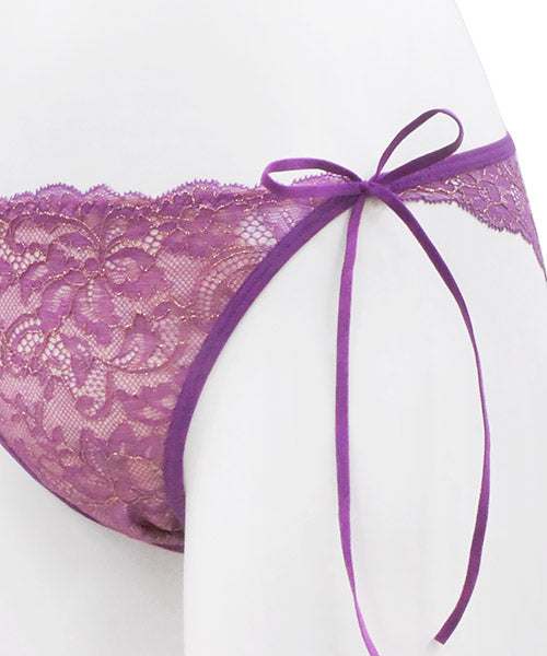 ANNEBRA Parrots Side Ribbon Shorts 【Non-returnable item】