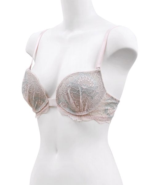 ANNEBRA Light Velvet Molded Cup Plunge Bra