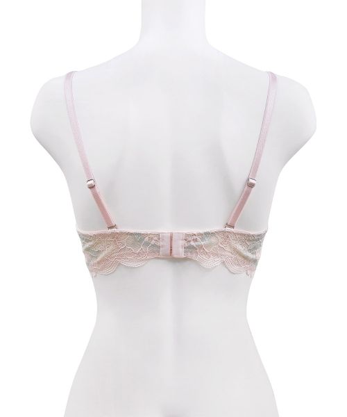 ANNEBRA Light Velvet Molded Cup Plunge Bra