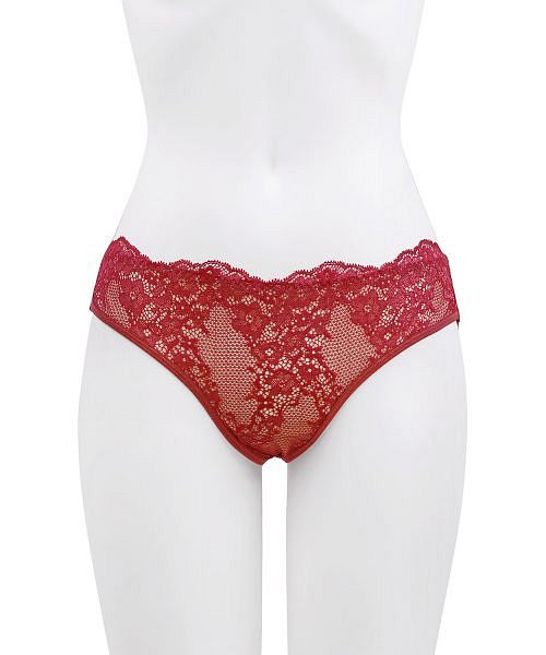 アンブラ ANNEBRA Zigzag2 バックオープンデザインショーツ【返品不可商品】 （ネイビー） ネイビー