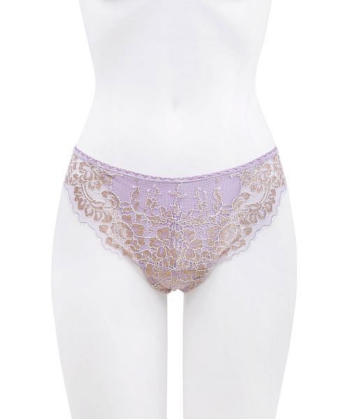 アンブラ ANNEBRA Bouquet2 バックリボンショーツ【返品不可商品】 （バイオレット） バイオレット
